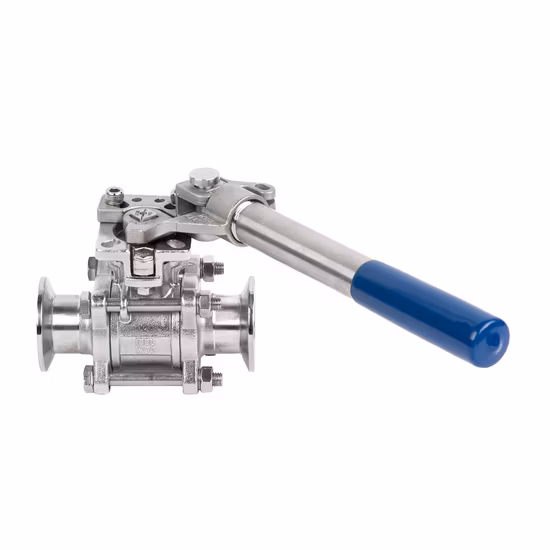 Stainless Steel Sanitary Sanitaire Food Grade Milk Pneumatic Vacuum Butterfly, Diaphragm, Safety Relief Valve, Non Return Check Ball Control Valve (JN-BV1001)