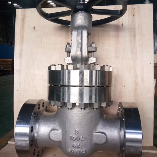 API 600/ASME B16.34 A216 Wcb CF8 CF8m Lcb Lcc Absperrschieber