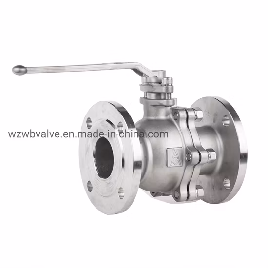 Feinguss 2PC JIS/DIN/ANSI Edelstahl SS304/SS316 Manuelles Industrieventil, Absperrschieber/Rückschlagventil/Wasserventil, Sieb/Kugelventil